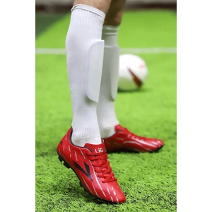 Latmos Km Krampon Çim Saha Erkek Futbol Ayakkabı Kırmızı