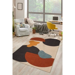 Funk Şönil Dokuma Pamuk Polyester Renkli Halı Al 402