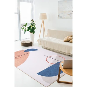 Funk Şönil Dokuma Pamuk Polyester Renkli Halı Al 404