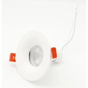 Pliton Dekoratif Sıva Altı Beyaz LED Armatür GU10 Gün Işığı Ampullü