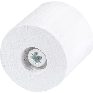 Masa Sandalye Mobilya Koltuk Ayak Yükseltici 6'lı Boy 25 mm Çap 25 mm Beyaz