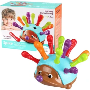 Küçük Çocukl Kirpi Eğitici Oyuncak 14 Parça (Yurt Dışından)
