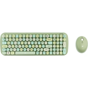 Mint Xt Retro Kablosuz Klavye Ve Mouse Seti