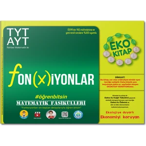 Tonguç Akademi Kampüs TYT - AYT Matematik Fasikülleri-Fonksiyonlar Eko
