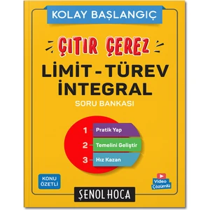Şenol Hoca Yayınları Çıtır Çerez Limit Türev İntegral