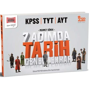 Yargı Yayınevi KPSS TYT AYT 7 Adımda Tarih Deneme Tekrar