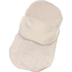 Puluzpuluz Kalın Bebek Kundak Örme Zarflı Uyku Tulumu Koyu Yeşil (Yurt Dışından)