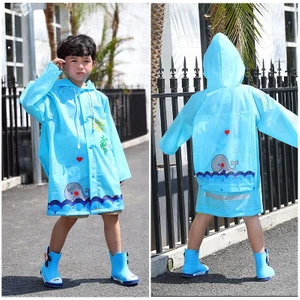 Masho Trend Hayvan Figürlü Kapüşonlu Çocuk Yağmurluk - Çocuk Yağmurluğu - Unisex Yağmurluk