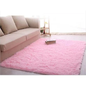 Liva Sarar Post Peluş Halı Pembe