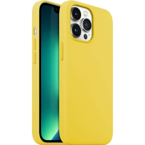Buff Apple iPhone 13 Pro Max Rubber S Kılıf Yellow Sarı