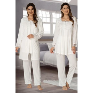 Effortt Lohusa Pijama Sabahlık Takım 2401