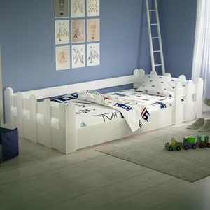 Tulip Life Montessori Karyola Beyaz (90 x 190 Cm) Yatak Uyumlu Çocuk Yatağı 209