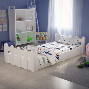 Tulip Life Montessori Karyola Beyaz (90 x 190 Cm) Yatak Uyumlu Çocuk Yatağı 212