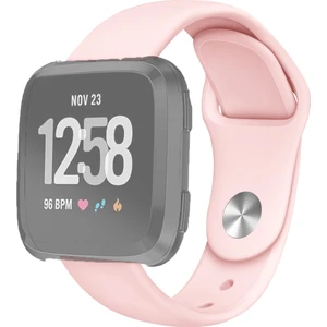 Puluzpuluz Fitbit Versa 2 / Puluz Fitbit Versa / Puluz Fitbit Versa Lite Silikon Saat Kayışı  Pembe (Yurt Dışından)