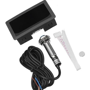 LED Dijital Takometre Motor Tach Hız Ölçer Ölçer Test Cihazı 10-9999 Rpm Mavi (Yurt Dışından)