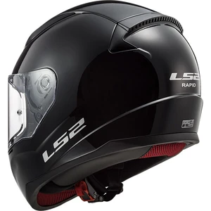 Ls2 Rapıd Parlak Siyah Kask Xl Beden