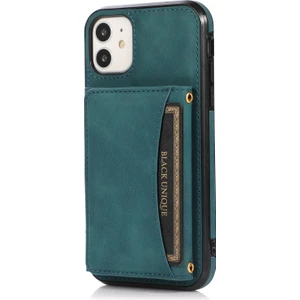 Apple iPhone 11 6,1 Inç Kılıfı Için Çoklu Kart Yuvası ve Kickstand Tasarımı (Yurt Dışından)