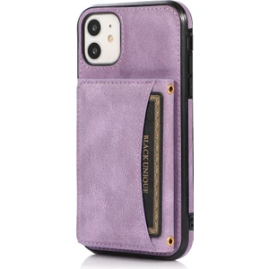 Apple iPhone 11 6,1 Inç Kılıfı Için Çoklu Kart Yuvası ve Kickstand Tasarımı (Yurt Dışından)
