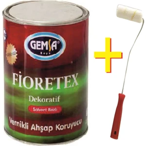 Gemsa Fioretex Vernikli Ahşap Koruyucu 12 kg Şeffaf