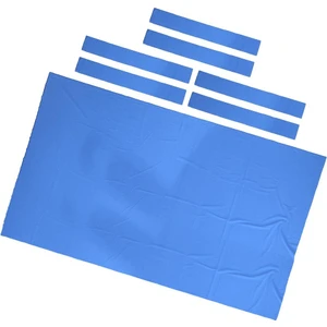 8 Ft Yün Karışımı Bilardo Havuzu Masa Örtüsü Snooker Masa Aksesuarı Mavi Keçe