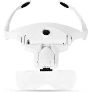 LCC Hardware Mall3.5x Ayarlanabilir Şarj Edilebilir Kafa Bandı Gözlük Büyüteç