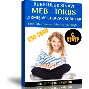 Enine Boyuna Eğitim 6. Sınıf Bursluluk Sınav Soruları (En Çok Çıkan Sorular)