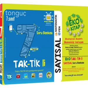 Tonguç Akademi 7. Sınıf Sayısal Eko Taktikli Soru Bankası