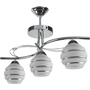 Fer Avize  Rengi̇n Modern Krom 3’lü Avi̇ze
