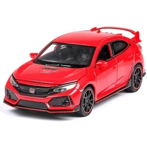 Jessieyou Mall 1: 32 Honda Civic Tip R Diecasts Araba Modeli (Kırmızı) (Yurt Dışından)