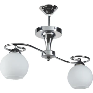 Fer Avize  Yonca Modern Krom Camli 2’li̇ Avi̇ze