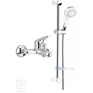 Acr Kitre Irmak Banyo Bataryası + Acr White Sürgülü Duş Seti