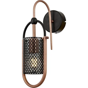 AVONNI AP-60352-1BSY Bakır Kaplama Aplik E27 Metal 15x22cm