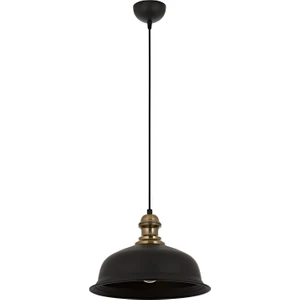 Avonnı  Siyah Boyalı Modern Avize E27 Metal 33CM