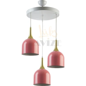 Fer Avize  Reina Modern Tasarım Metal Başlık Tekli̇ Iki̇li̇ Üçlü Sıralı Avi̇ze