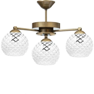 Fer Avize  Retro Rusti̇k Eski̇tme Üçlü Avi̇ze