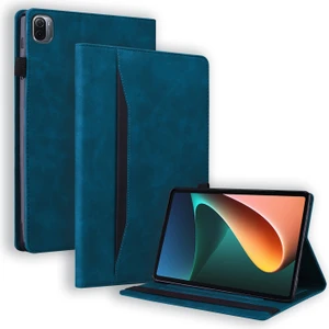 Iş Deri Kılıf Xiaomi Mi Pad 5/5 Pro Mavi Için (Yurt Dışından)