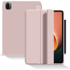 Cilt Mat Tablet Kılıf Xiaomi Pad 5 / Pad 5 Pro Açık Pembe (Yurt Dışından)