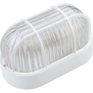 Eko Oval Kafesli Beyaz E27 Duy IP65 Duvar Aplik 22 125 000 001 01931