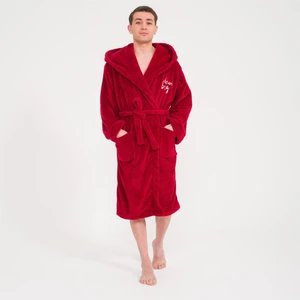 Erkek Uzun Welsoft Kapüşonlu Sabahlık