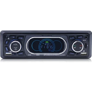8809 Evrensel Araba 12 V Bluetooth Radyo Alıcısı Mp3 Çalar Siyah (Yurt Dışından)