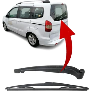 Ford Courier Arka Silecek Kolu ve Süpürgesi Kapaklı 2014--2019