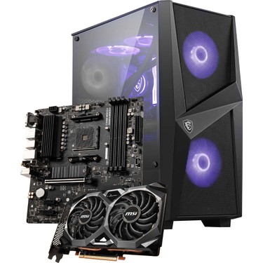 PC/タブレット PCパーツ MSI RX 6600 XT MECH 2X 8G OCV1 Ekran Kartı - B550M PRO-VDH Fiyatı