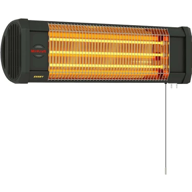 Mirkraft Essby 1800 W Duvar Tipi Infrared Elektrikli