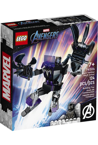LEGO® Super Heroes 76204 Black Panther Robot Zırhı