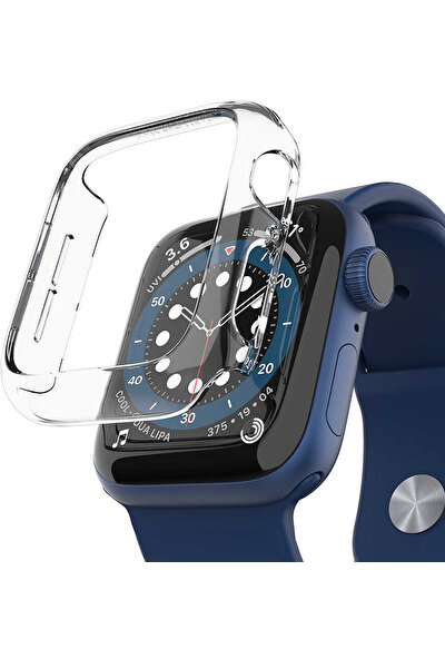 Bilişim Aksesuar Apple Watch 7 45MM Uyumlu Kasa ve Ekran Koruyucu 360 Tam Koruma Kılıf