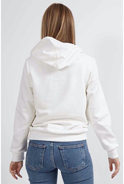 Axxel Güler Tekstil Kapşonlu Sweatshirt 2005ANNE Beyaz