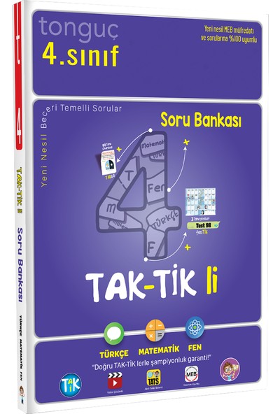 Tonguç Akademi 4. Sınıf Taktikli Soru Bankası