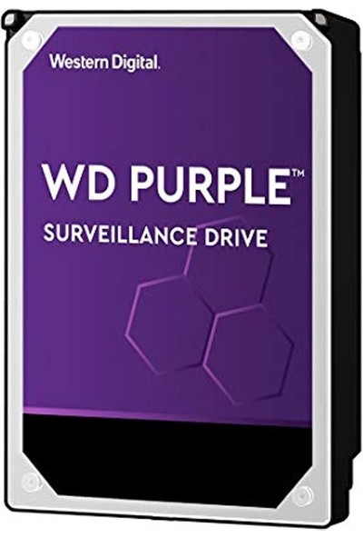 Wd 10TB Purple WD102PURZ 7200 Rpm 256MB Cache Sata 6.0gb-S 3.5" Harddisk