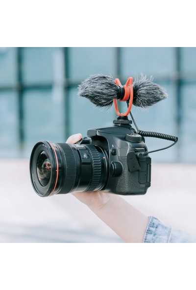 Yelangu MIC11 Dslr Kameralar Için Taşınabilir Ayarlanabilir Profesyonel Çift Yönlü Kayıt Mikrofonu (Yurt Dışından)