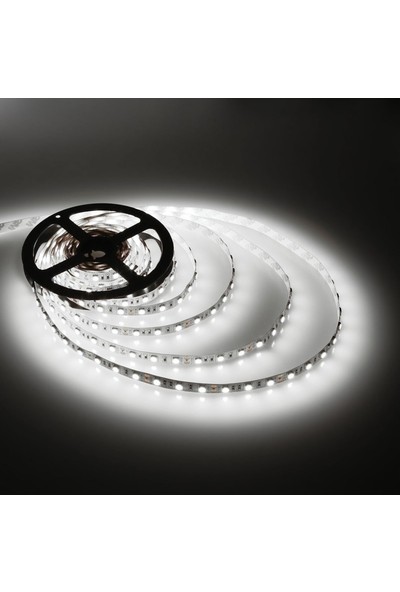 Cata 10 Çipli Şerit LED Işık Aydınlatma Beyaz Işık 5 m Iç Mekan